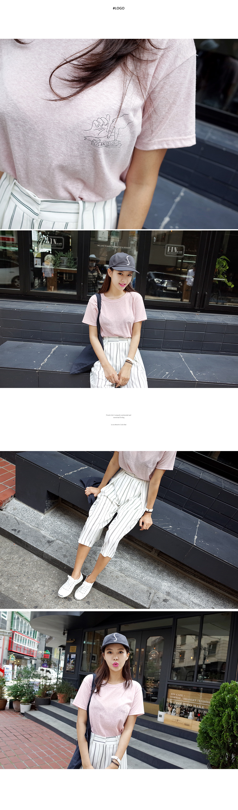 ストライプワイドパンツ・全2色 | DHOLIC | 詳細画像6