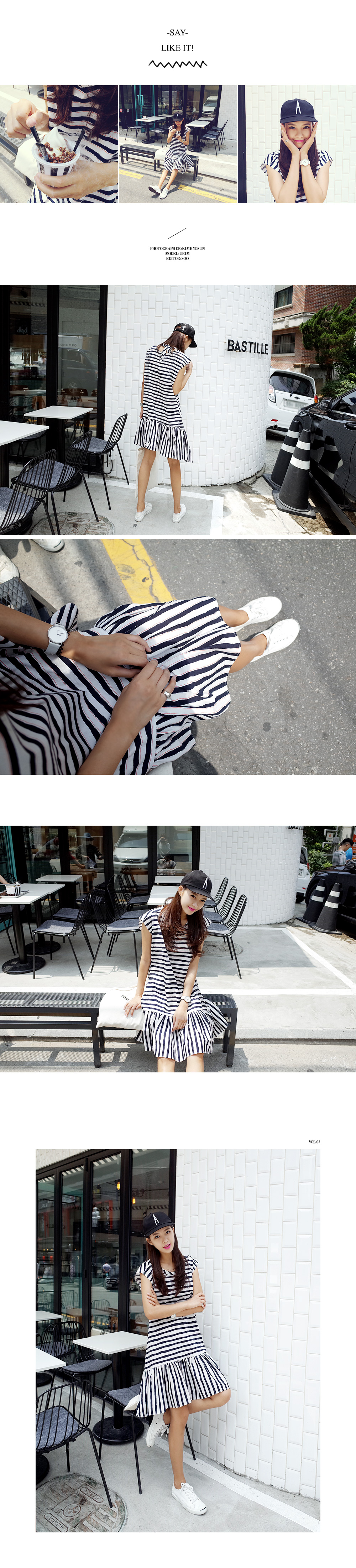 アルファベット刺繍キャップ・全5色 | DHOLIC | 詳細画像4