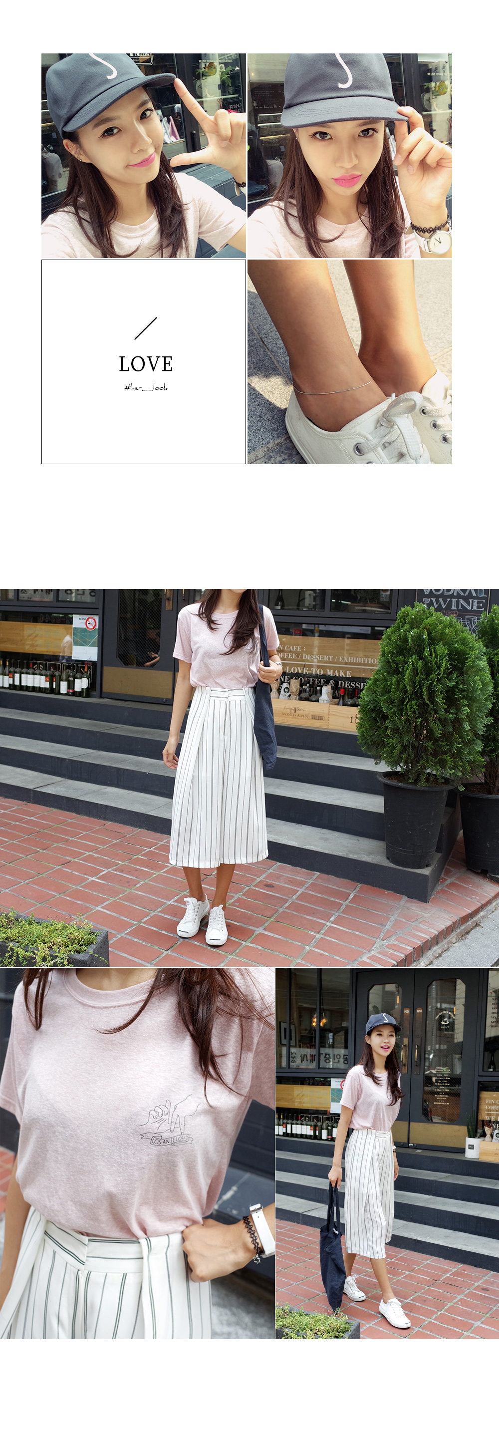 アルファベット刺繍キャップ・全5色 | DHOLIC | 詳細画像6