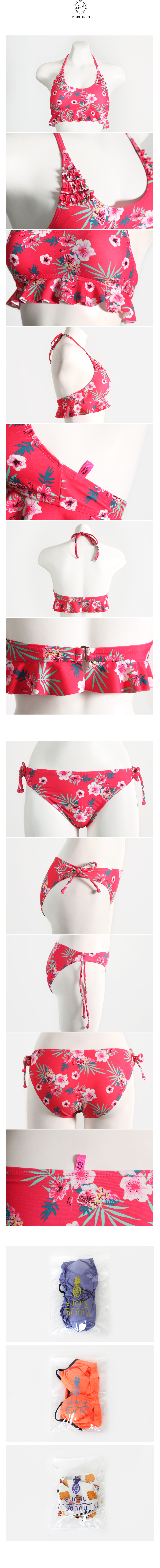 アンダーフレアブラトップビキニ・全2色 | DHOLIC | 詳細画像14