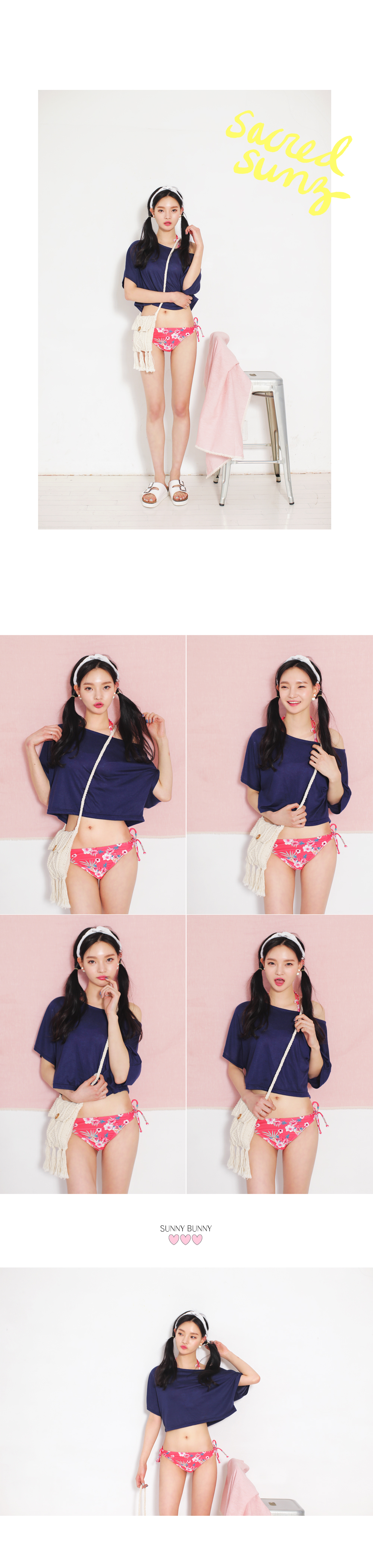 アンダーフレアブラトップビキニ・全2色 | DHOLIC | 詳細画像12