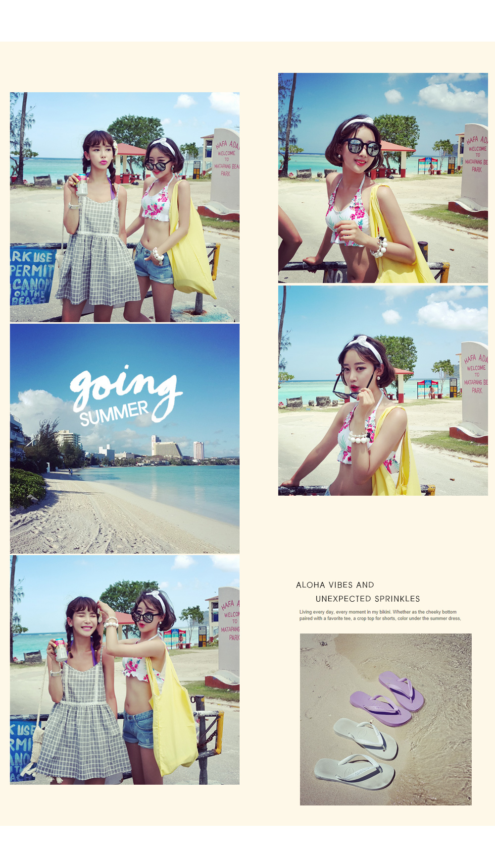 アンダーフレアブラトップビキニ・全2色 | DHOLIC | 詳細画像8