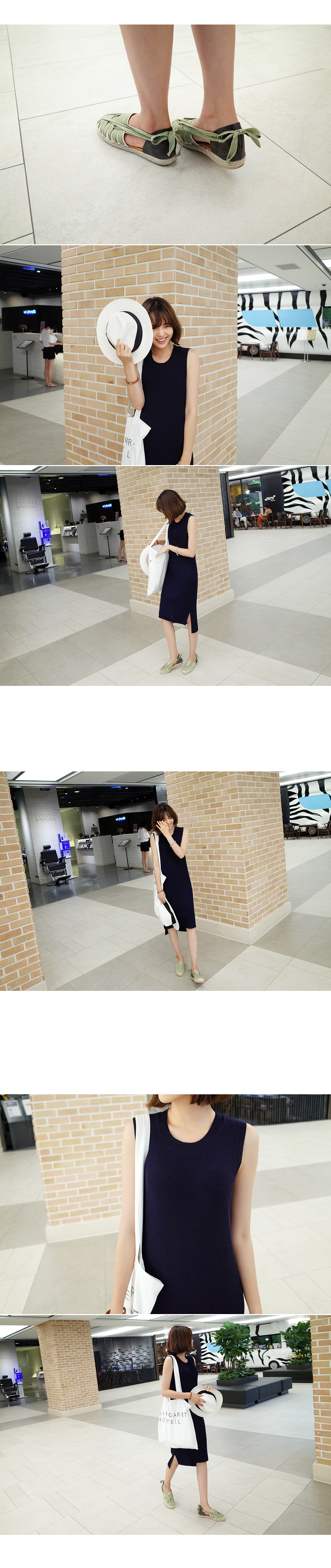 <font color=red><b>●●雑誌Seventeen11月号/S Cawaii!10月号掲載●●</b></font>レーヨンニットロングワンピース・全4色 | DHOLIC | 詳細画像4