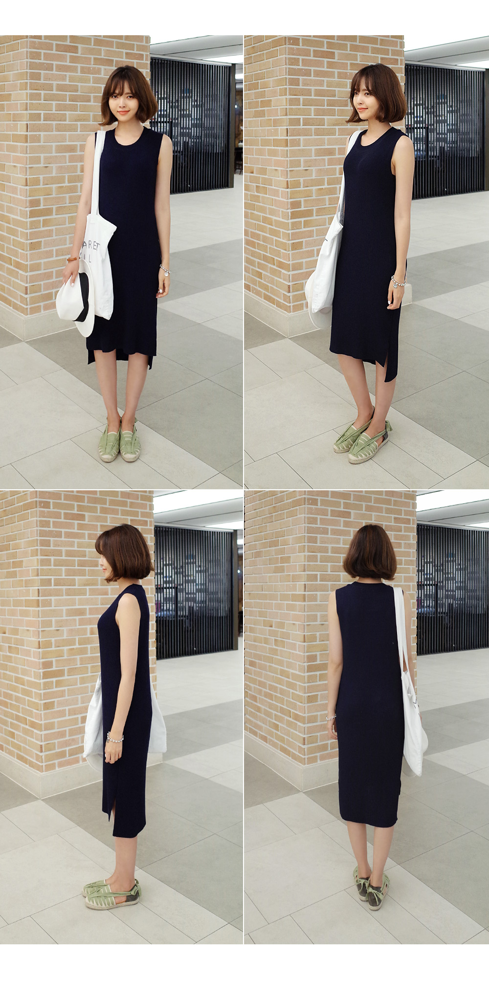 <font color=red><b>●●雑誌Seventeen11月号/S Cawaii!10月号掲載●●</b></font>レーヨンニットロングワンピース・全4色 | DHOLIC | 詳細画像10