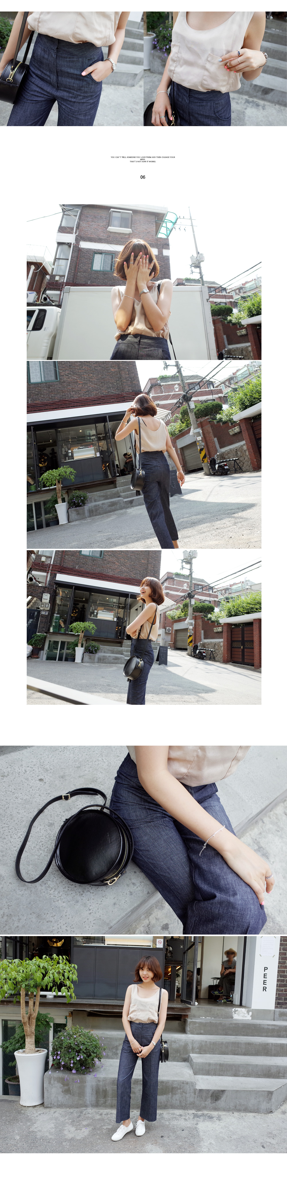 タッセル付きサークルショルダーバッグ・全5色 | DHOLIC | 詳細画像5