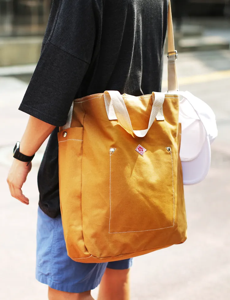 ステッチ2wayコットンバッグ・全2色 | 詳細画像1