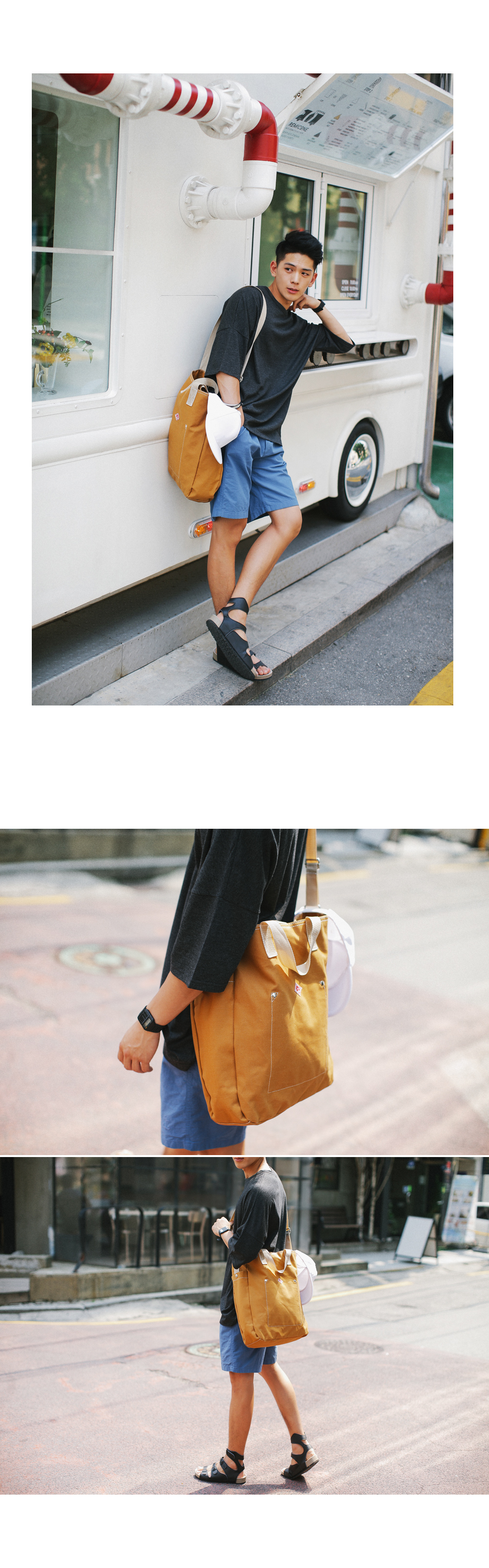 ステッチ2wayコットンバッグ・全2色 | 詳細画像6