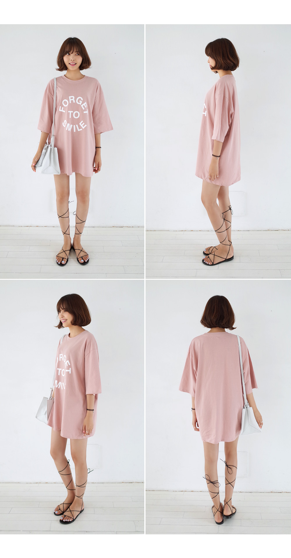 FORGET TO SMILE サークルロゴTシャツ・全4色 | DHOLIC | 詳細画像10