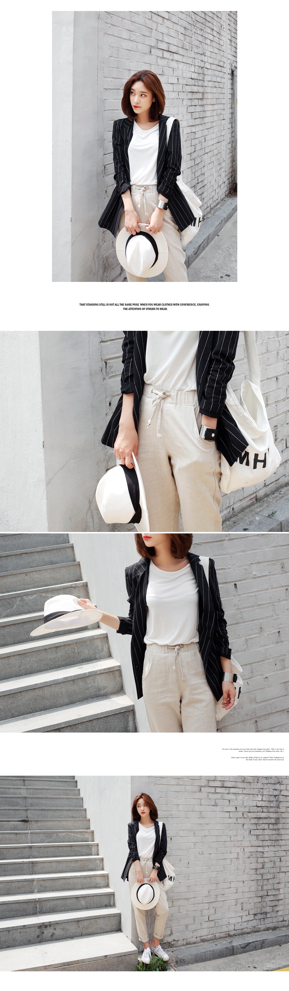 ウォッシュカラーコットンイージーパンツ・全5色 | DHOLIC | 詳細画像15