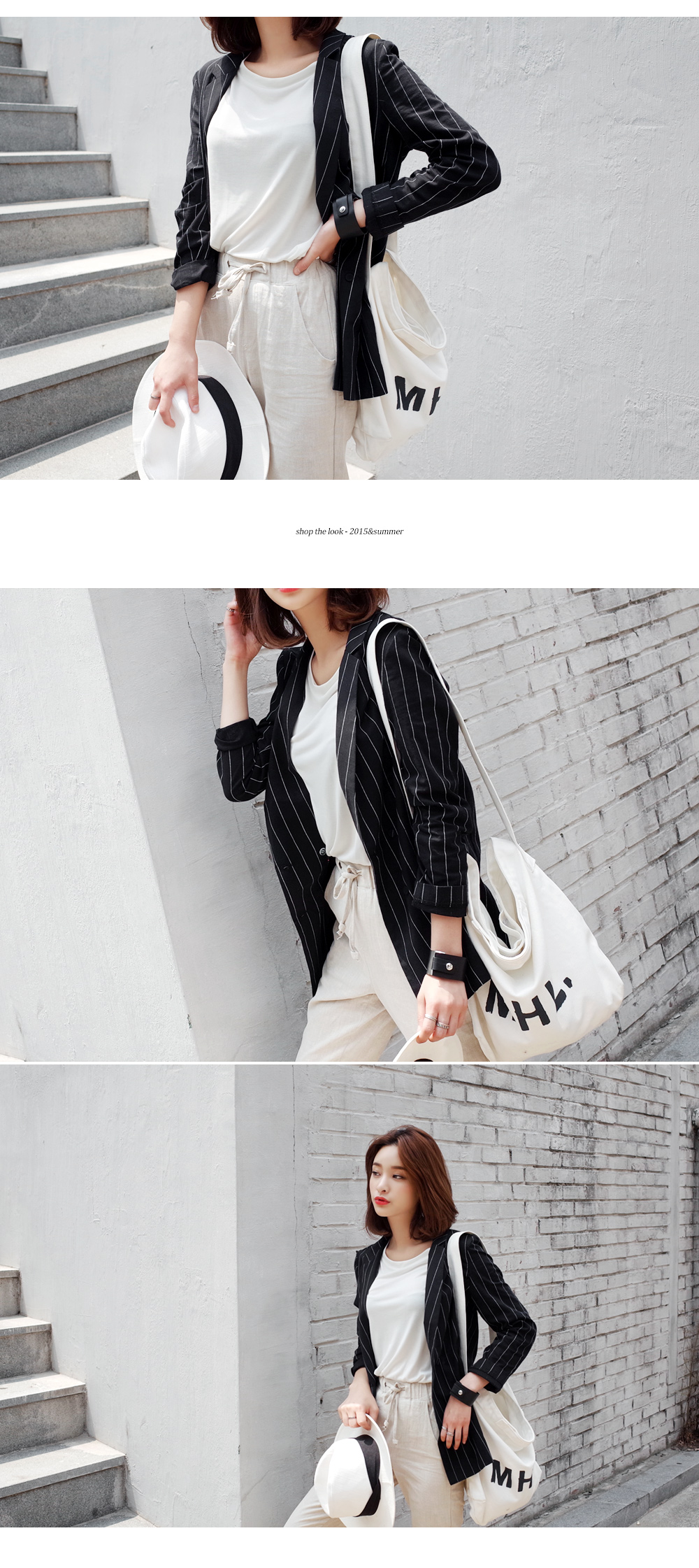 ユニークノースリーブTシャツ・全3色 | DHOLIC | 詳細画像25