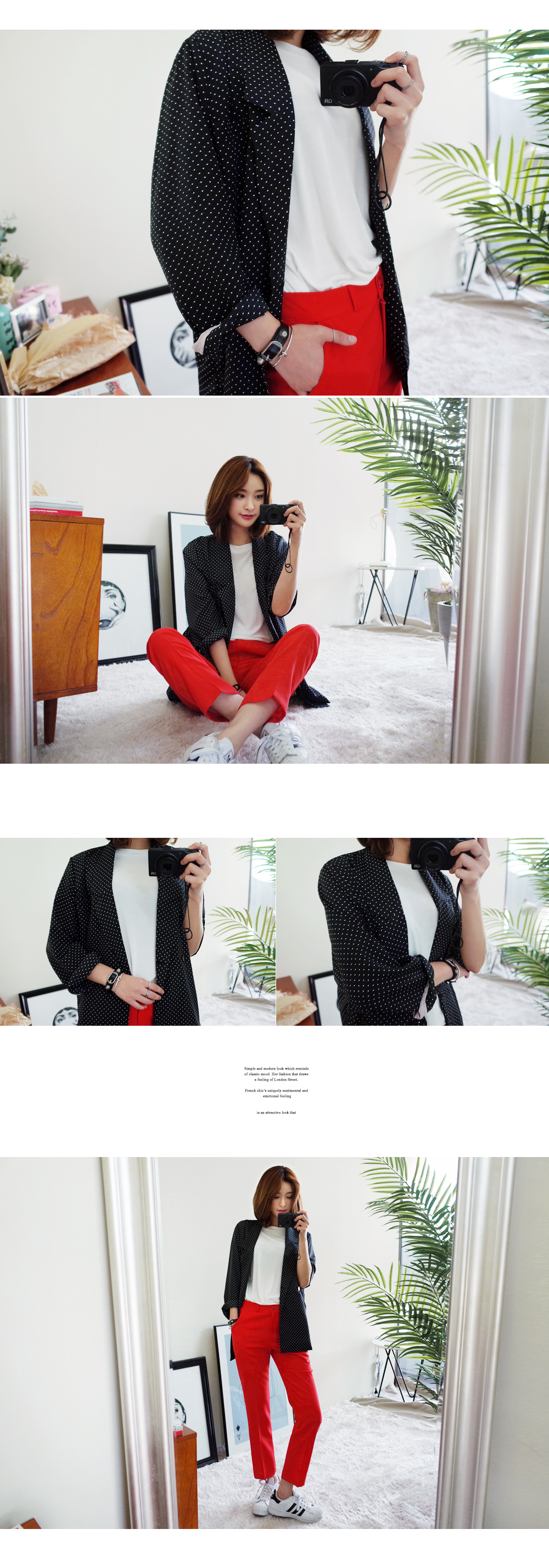 ユニークノースリーブTシャツ・全3色 | DHOLIC | 詳細画像14