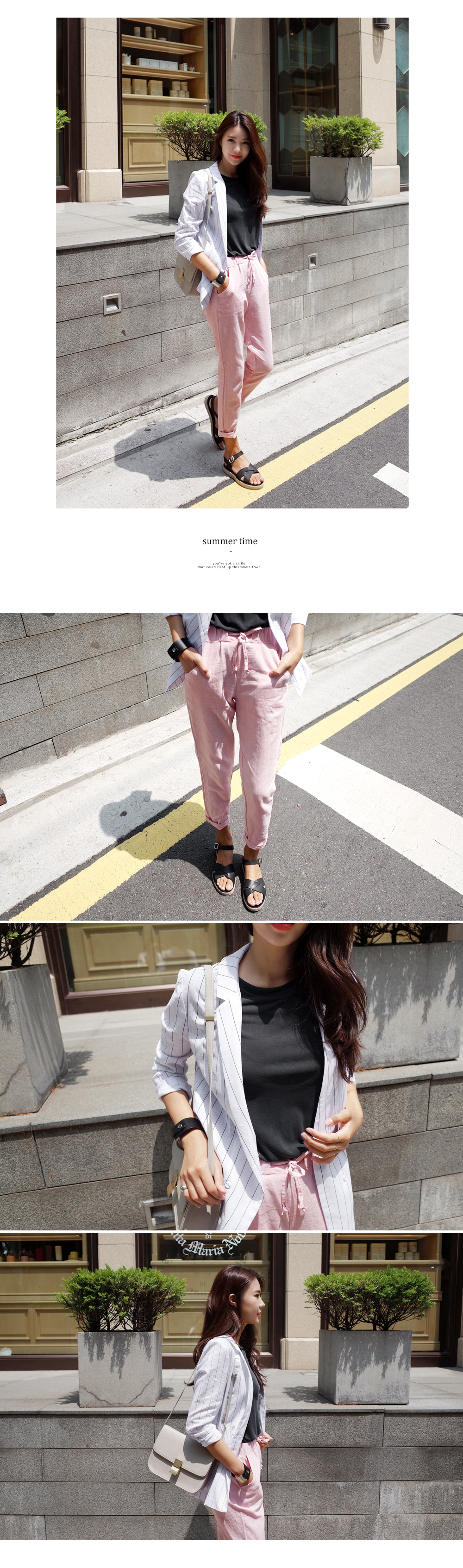 ユニークノースリーブTシャツ・全3色 | DHOLIC | 詳細画像16