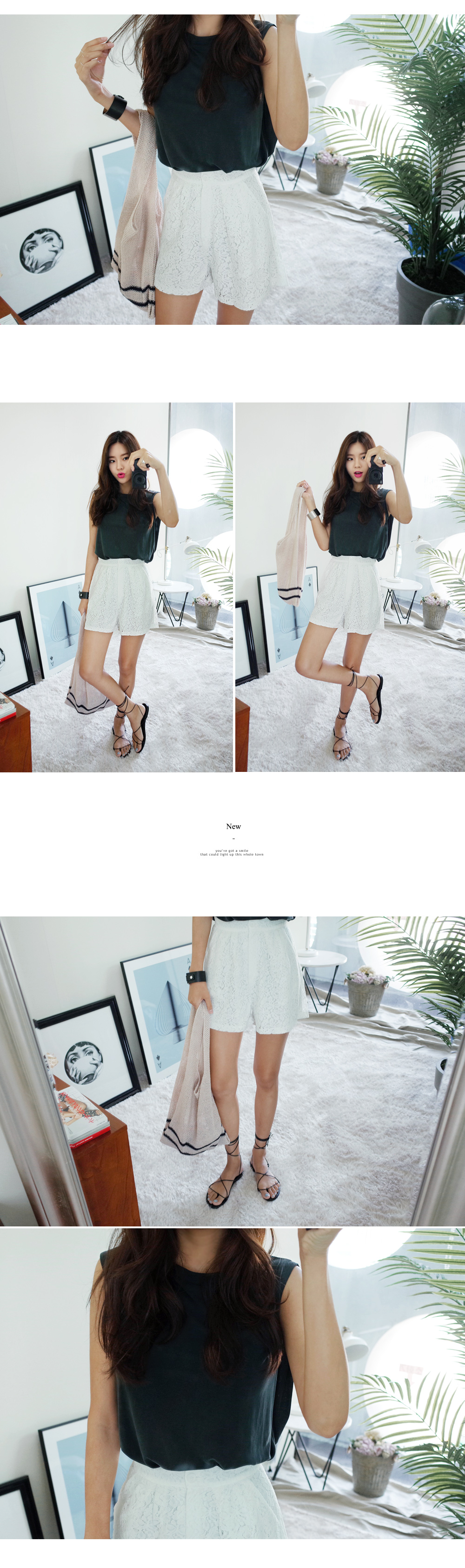 ユニークノースリーブTシャツ・全3色 | DHOLIC | 詳細画像7