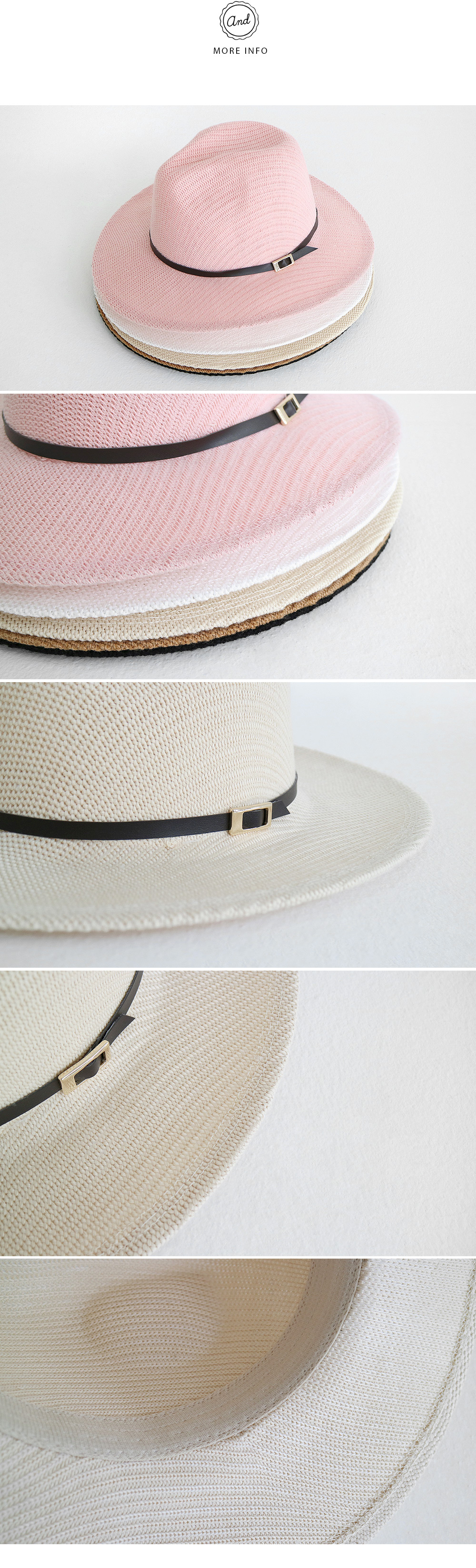 ベルト付き中折れハット・全5色 | DHOLIC | 詳細画像8