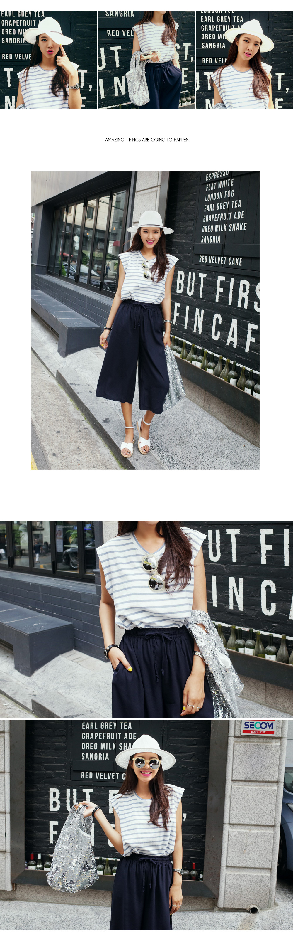 ベルト付き中折れハット・全5色 | DHOLIC | 詳細画像4