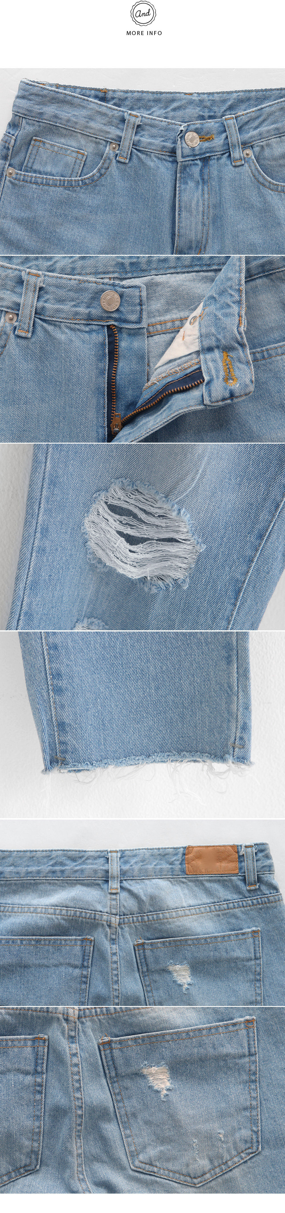 174ウォッシュカラーブルーボーイズデニムパンツ・全1色 | DHOLIC | 詳細画像5