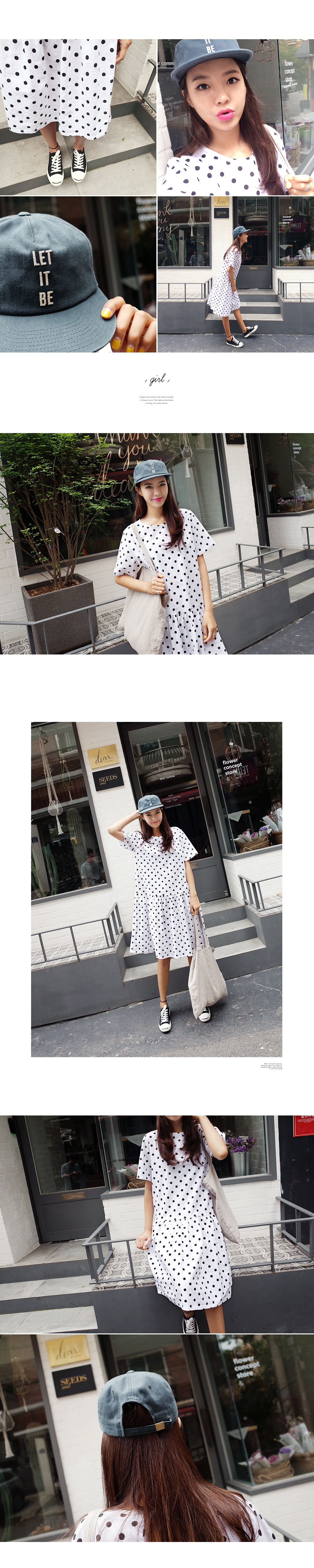 LET IT BE 刺繍ロゴキャップ・全4色 | DHOLIC | 詳細画像2