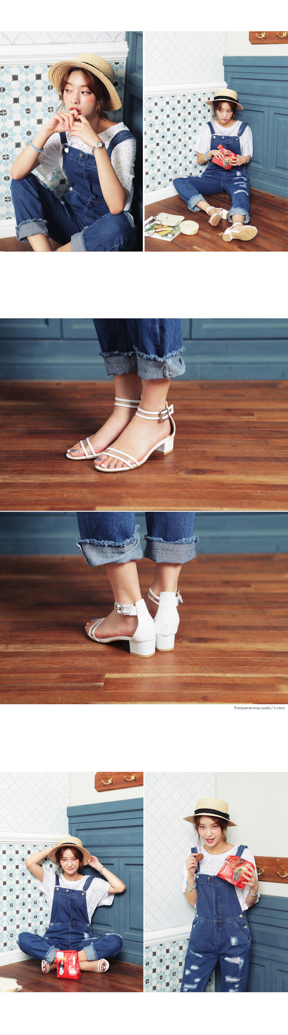 クリアストラップサンダル・全2色 | DHOLIC | 詳細画像4