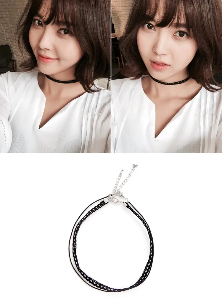 2デザインセットチョーカー・全2色 | DHOLIC | 詳細画像1