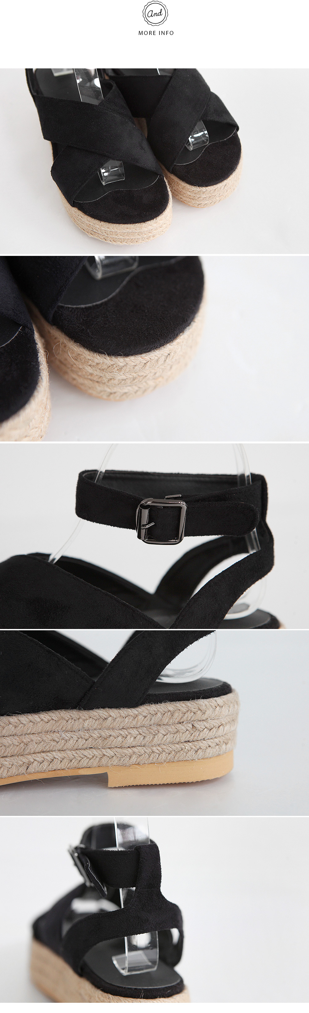 クロスストラップジュートサンダル・全2色 | DHOLIC | 詳細画像19