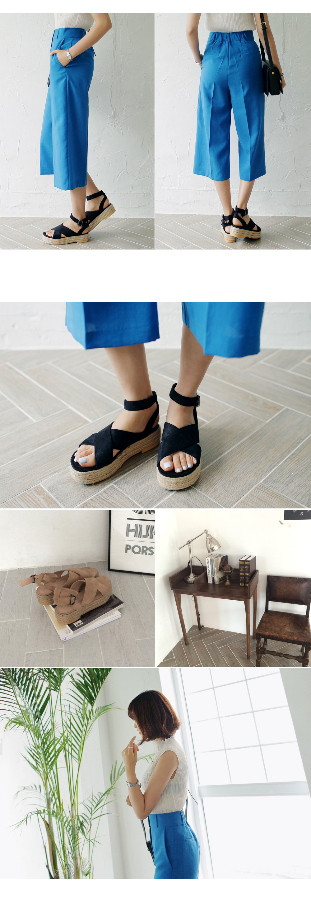 クロスストラップジュートサンダル・全2色 | DHOLIC | 詳細画像12