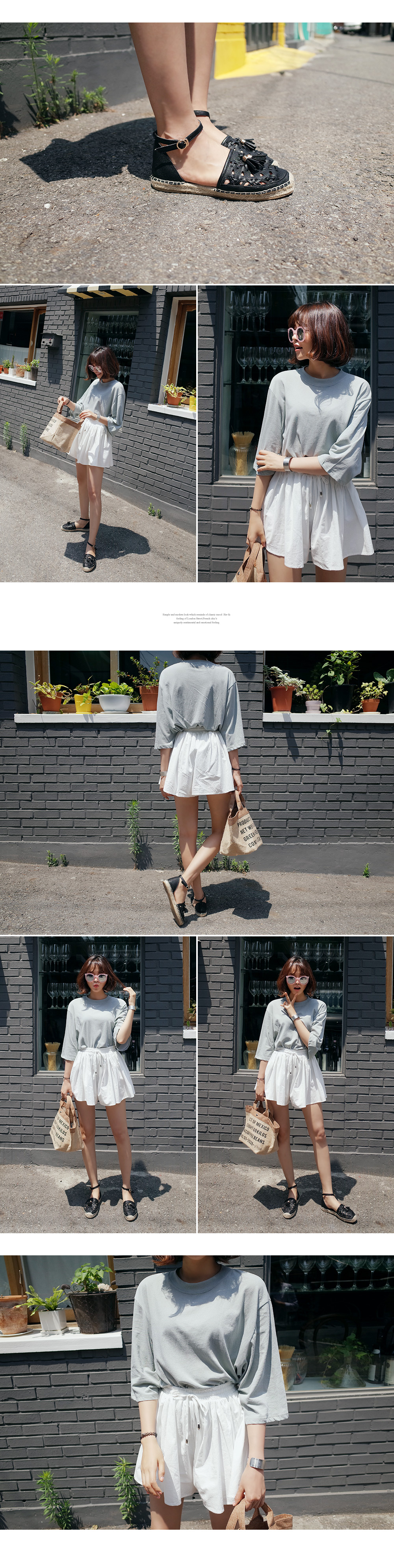 ウエストゴムキュロットパンツ・全3色 | DHOLIC | 詳細画像5