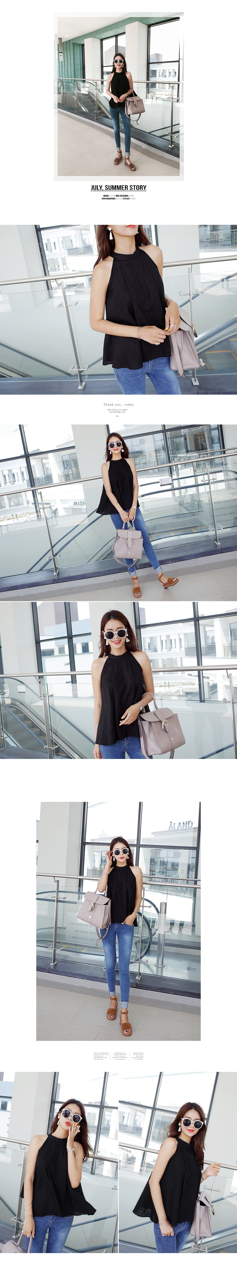 アメスリフレアトップス&ショートパンツセットアップ・全2色 | DHOLIC | 詳細画像7