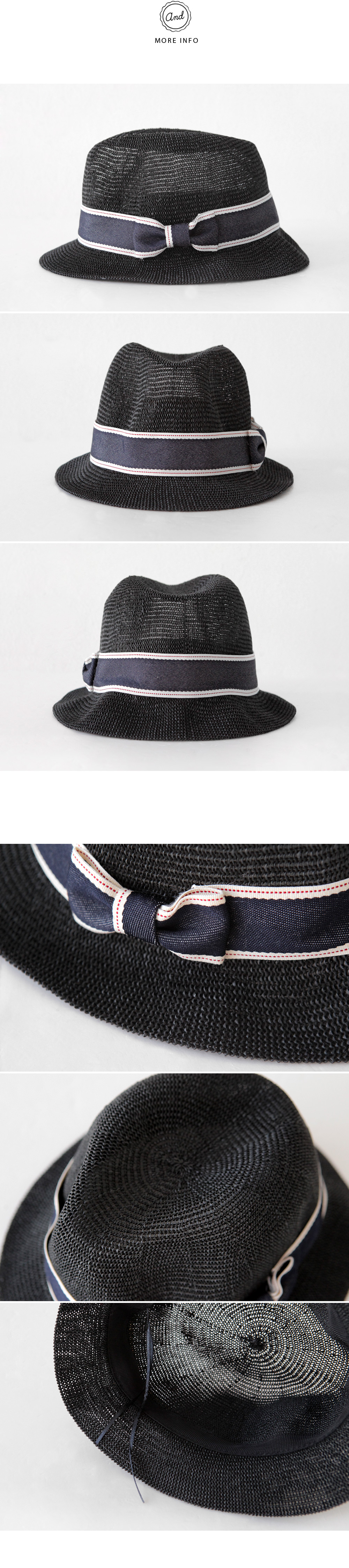 デニムストラップストローハット・全3色 | DHOLIC | 詳細画像6