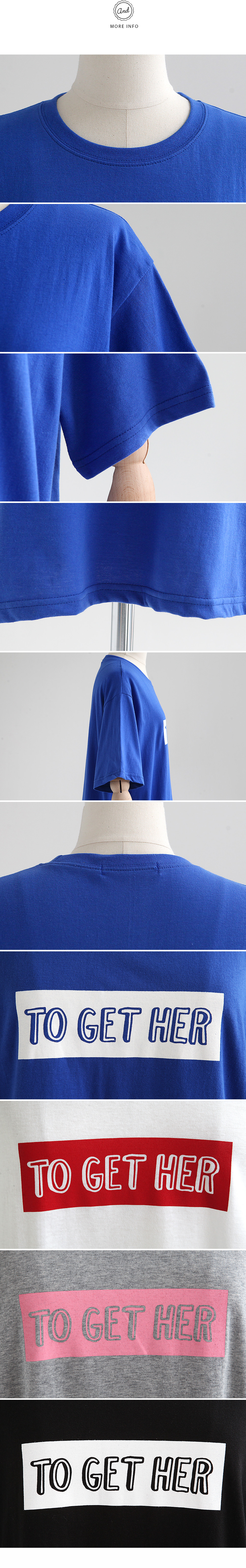 *Bell.A*TO GET HERボックスロゴTシャツ・全4色 | DHOLIC | 詳細画像11