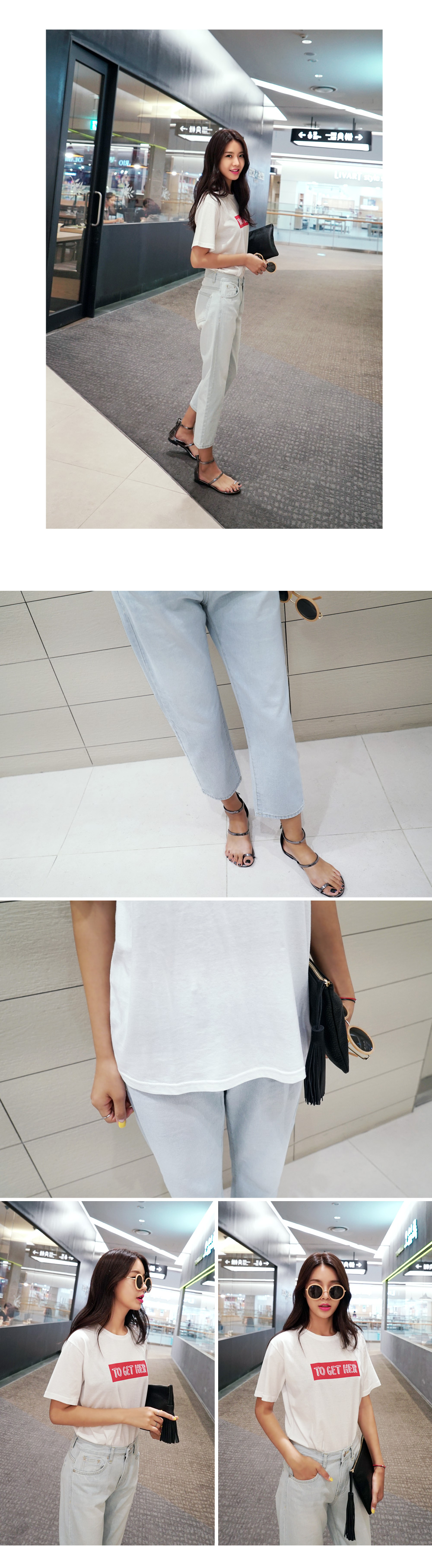 *Bell.A*TO GET HERボックスロゴTシャツ・全4色 | DHOLIC | 詳細画像6