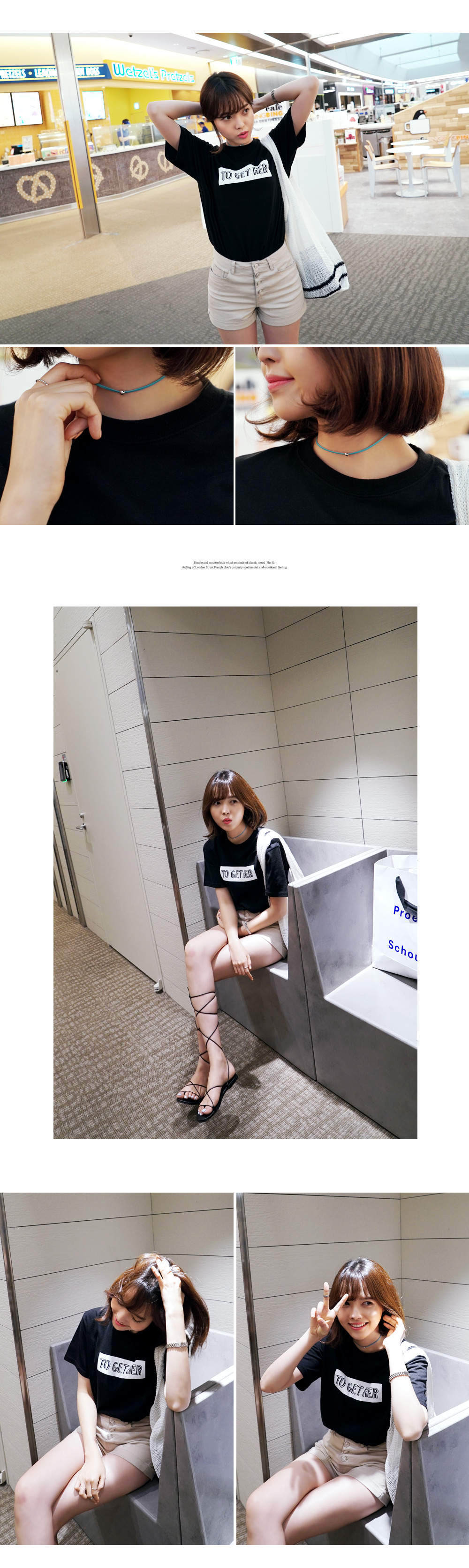 *Bell.A*TO GET HERボックスロゴTシャツ・全4色 | DHOLIC | 詳細画像8