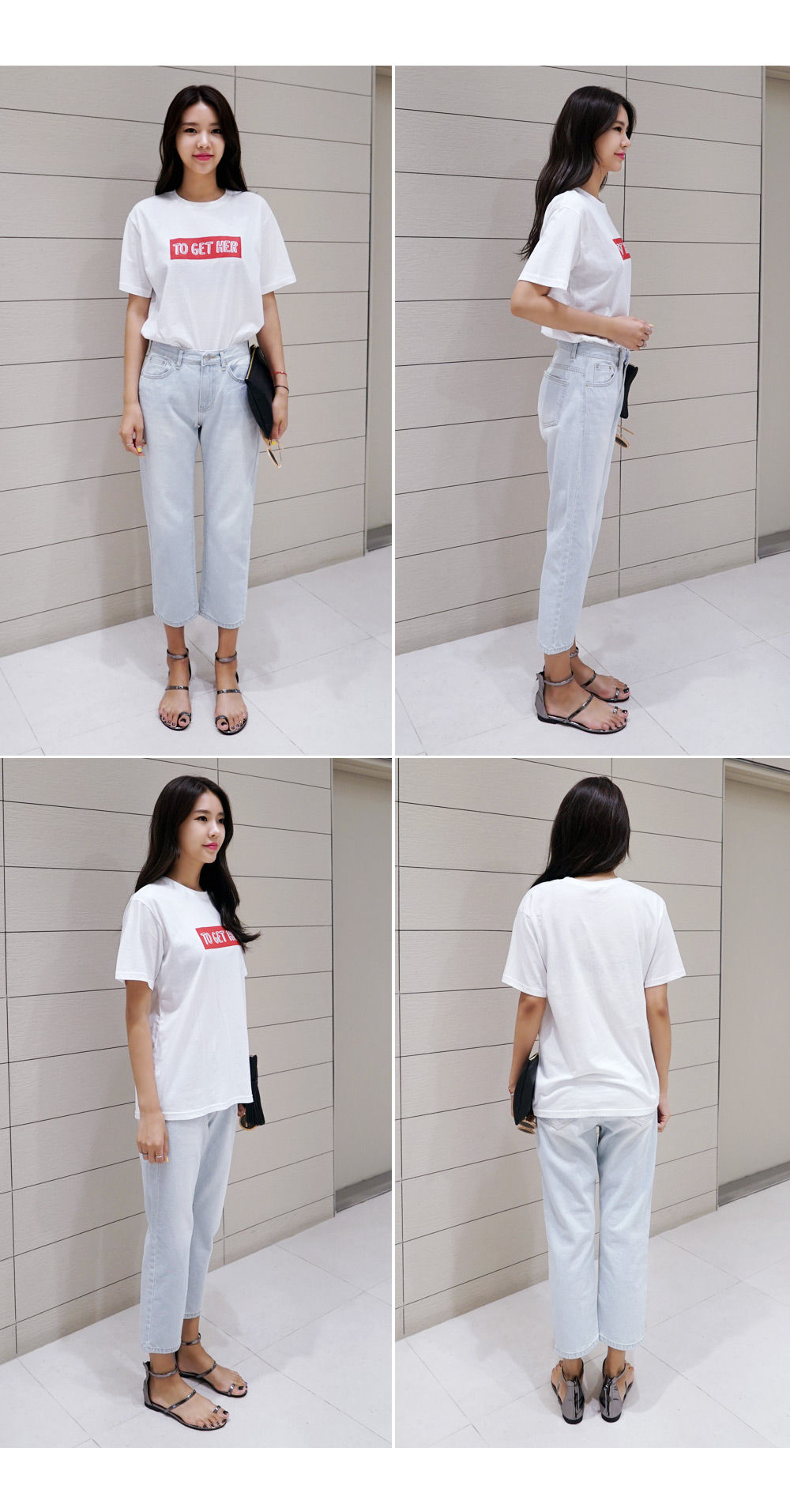 *Bell.A*TO GET HERボックスロゴTシャツ・全4色 | DHOLIC | 詳細画像10