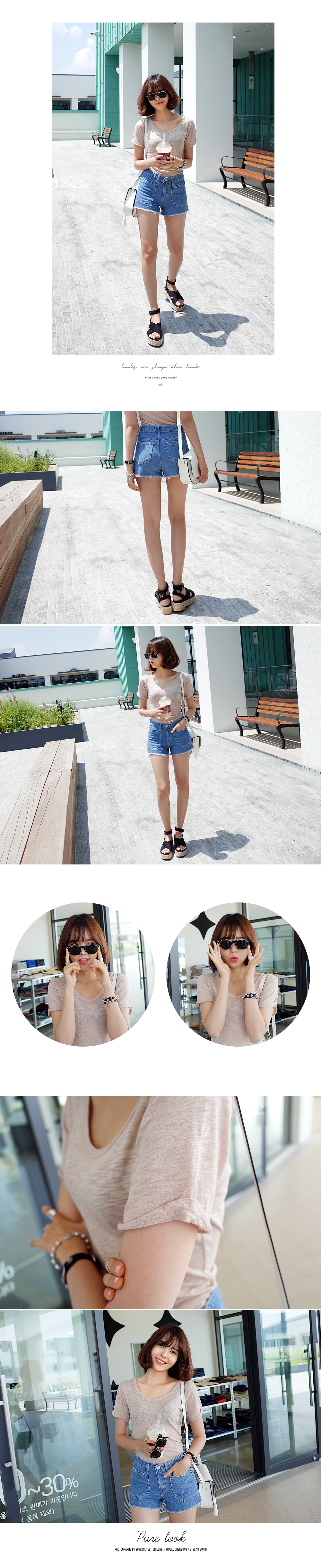 2colors ショートガードル・全2色 | DHOLIC | 詳細画像3