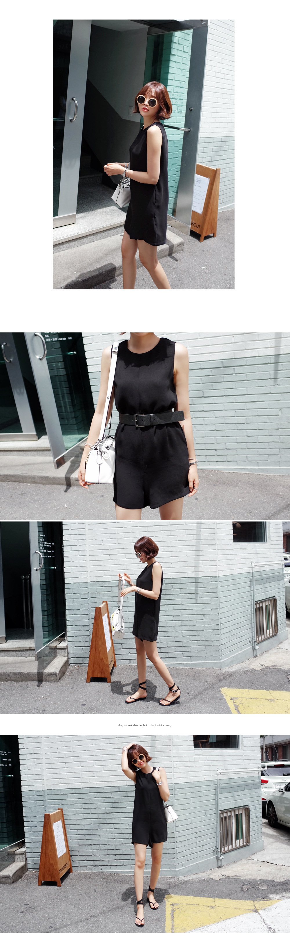 ベルトsetバックスリットオールインワン・全1色 | DHOLIC | 詳細画像6