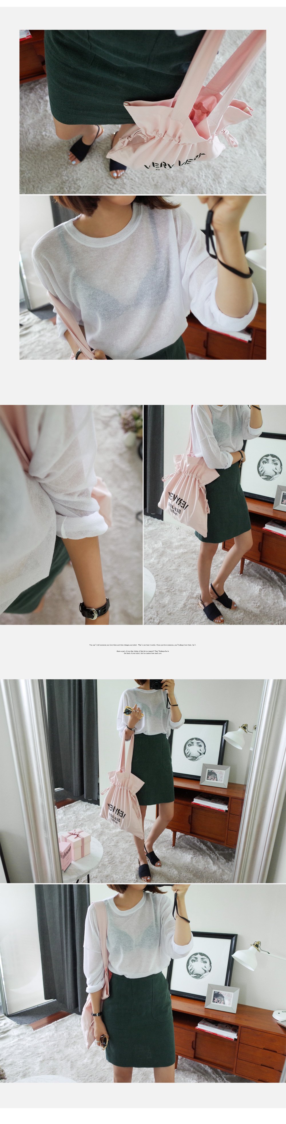 ビッグポケットリネンミディスカート・全3色 | DHOLIC | 詳細画像7