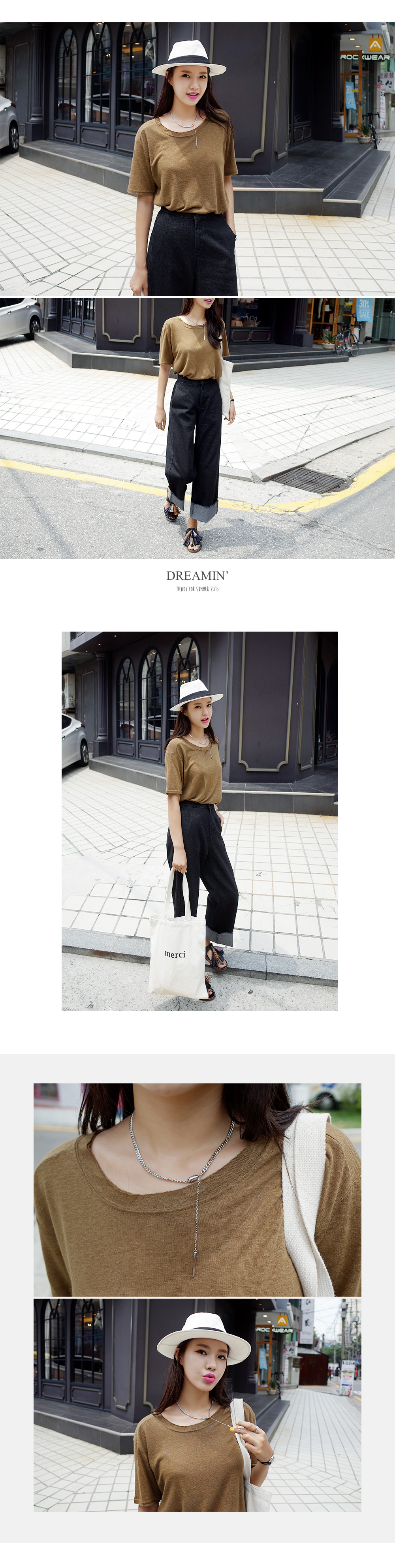 <font color=red><b>●●雑誌GISELe12月号/JJ10月号掲載●●</b></font>リジッドバギージーンズ・全2色 | DHOLIC | 詳細画像6