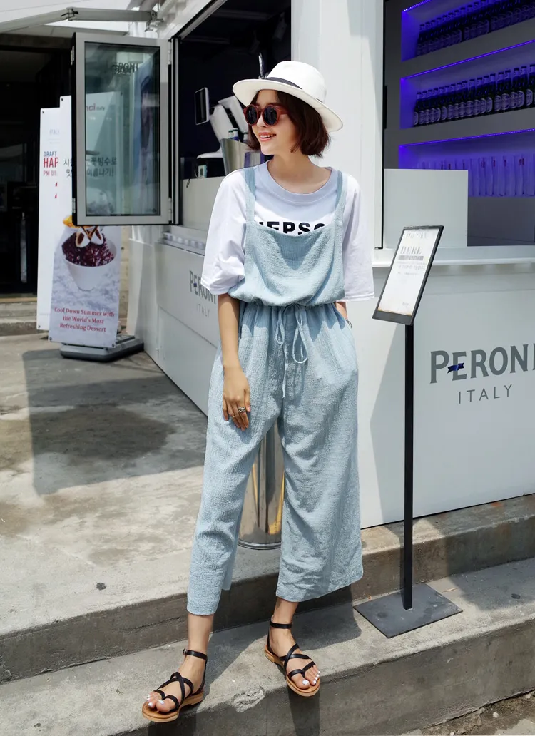 レーヨンミックスストラップオールインワン・全3色 | DHOLIC | 詳細画像1