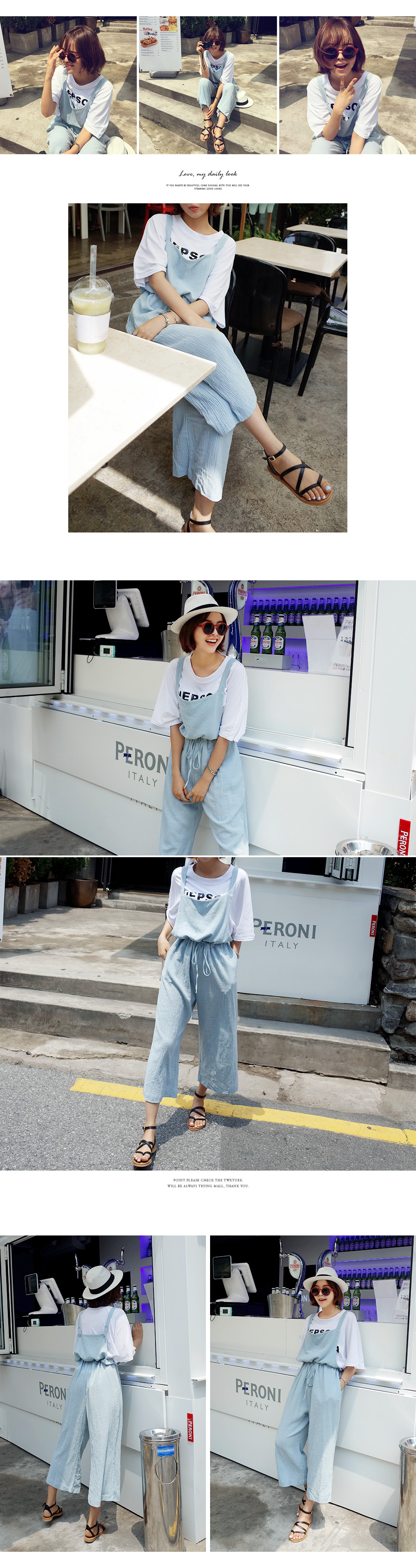 レーヨンミックスストラップオールインワン・全3色 | DHOLIC | 詳細画像4