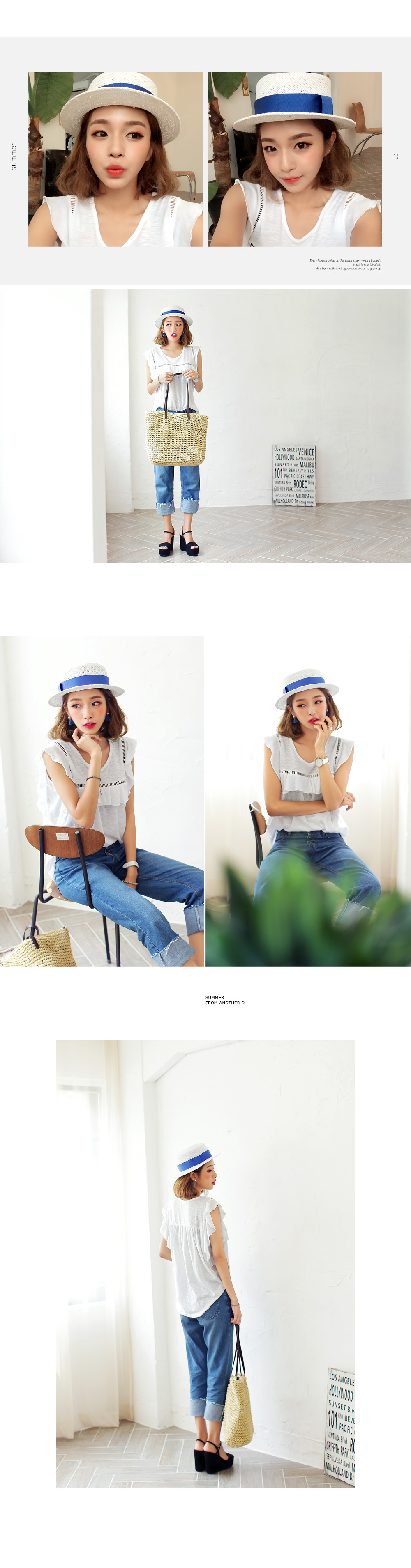 ボタンフライハイウエストジーンズ・全1色 | DHOLIC | 詳細画像8