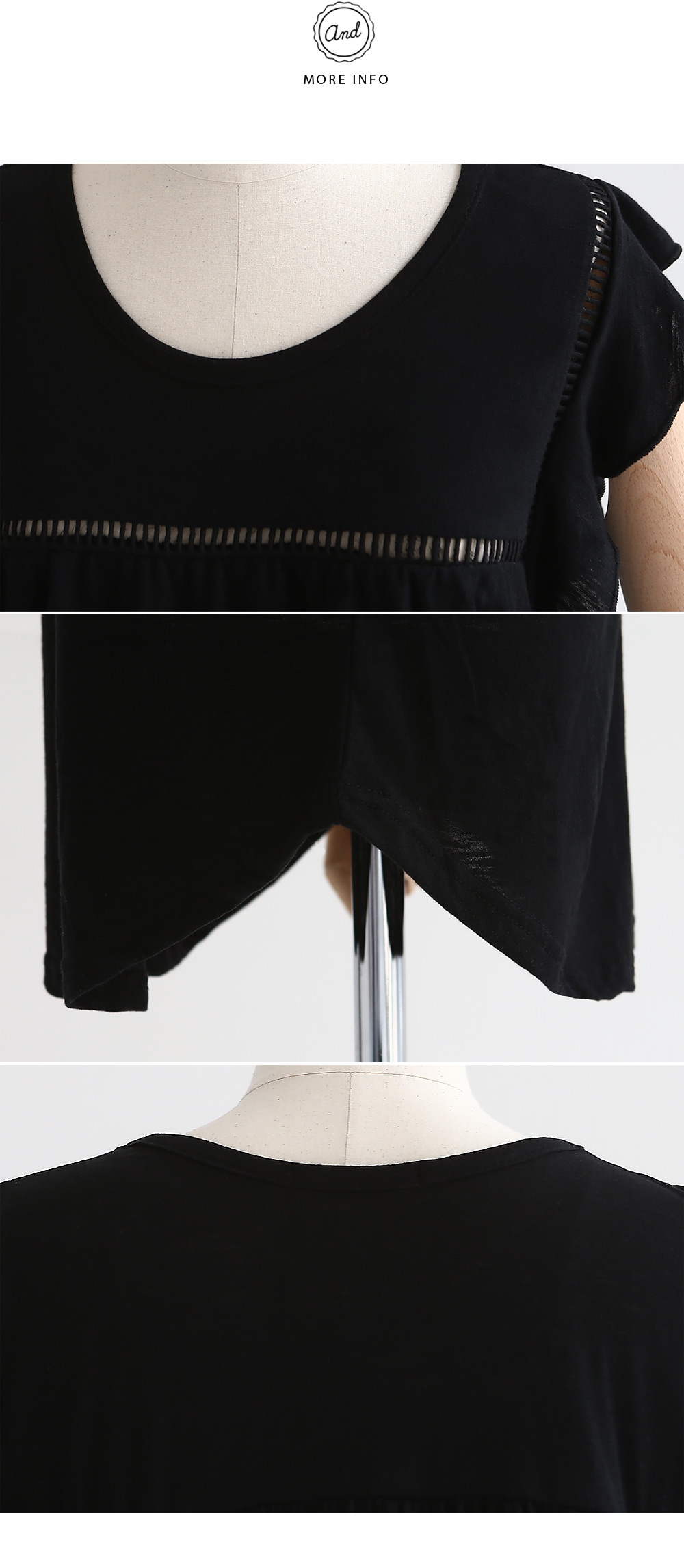 スクエアフリルブラウス・全2色 | DHOLIC | 詳細画像7