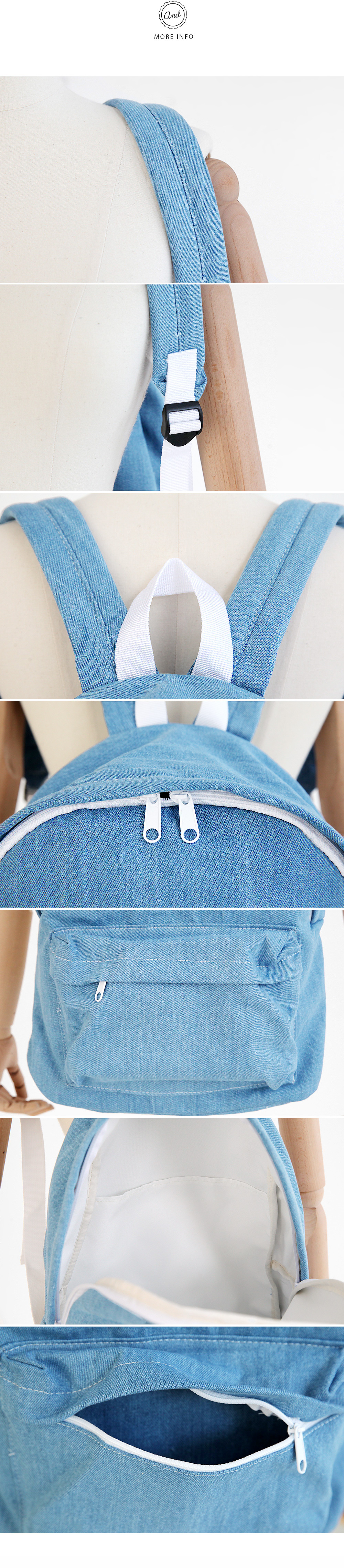 2colorsコットンバックパック・全2色 | DHOLIC | 詳細画像7