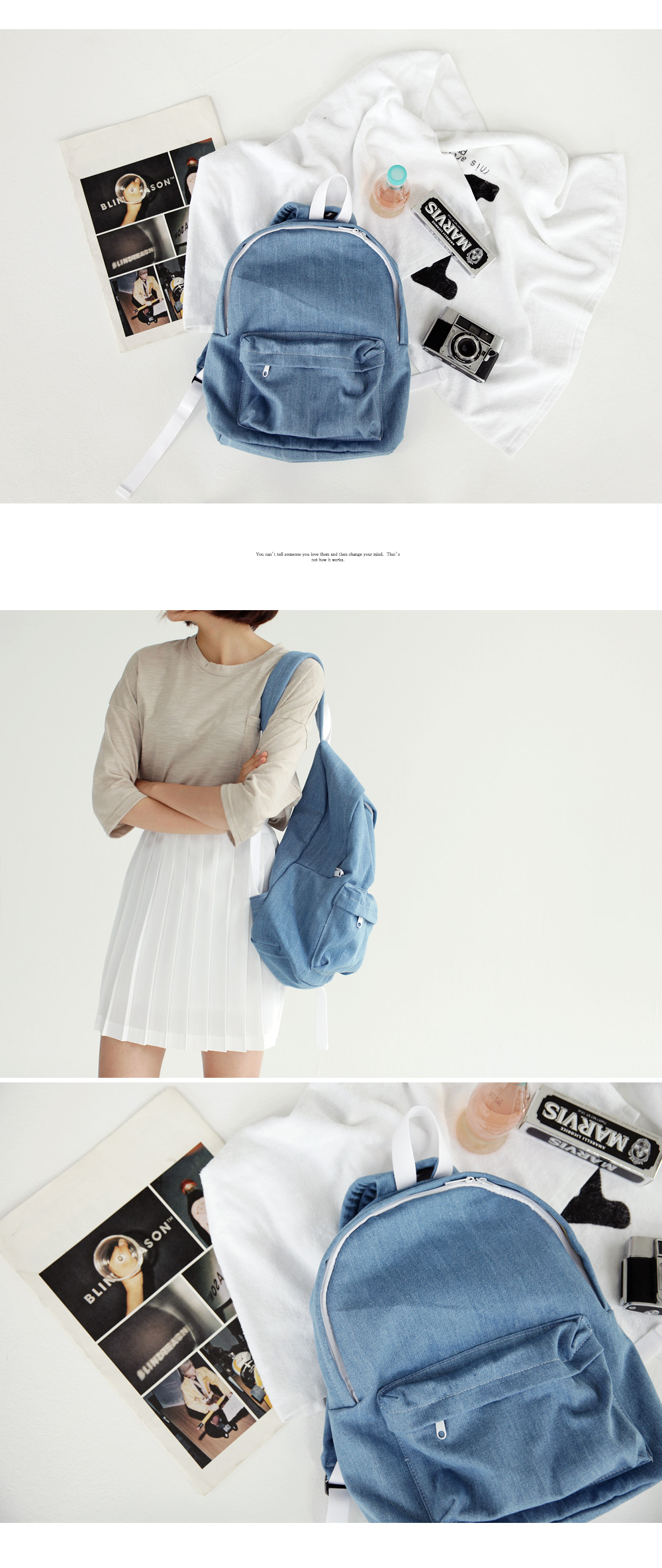 2colorsコットンバックパック・全2色 | DHOLIC | 詳細画像2