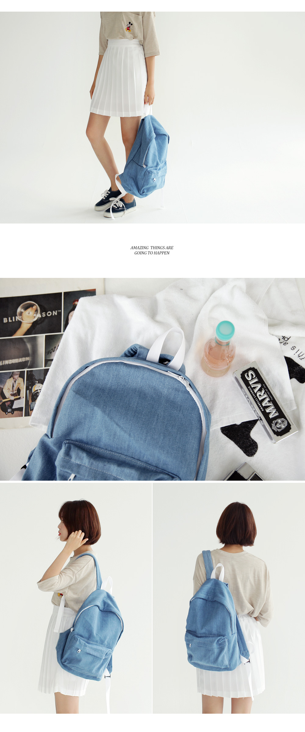 2colorsコットンバックパック・全2色 | DHOLIC | 詳細画像3