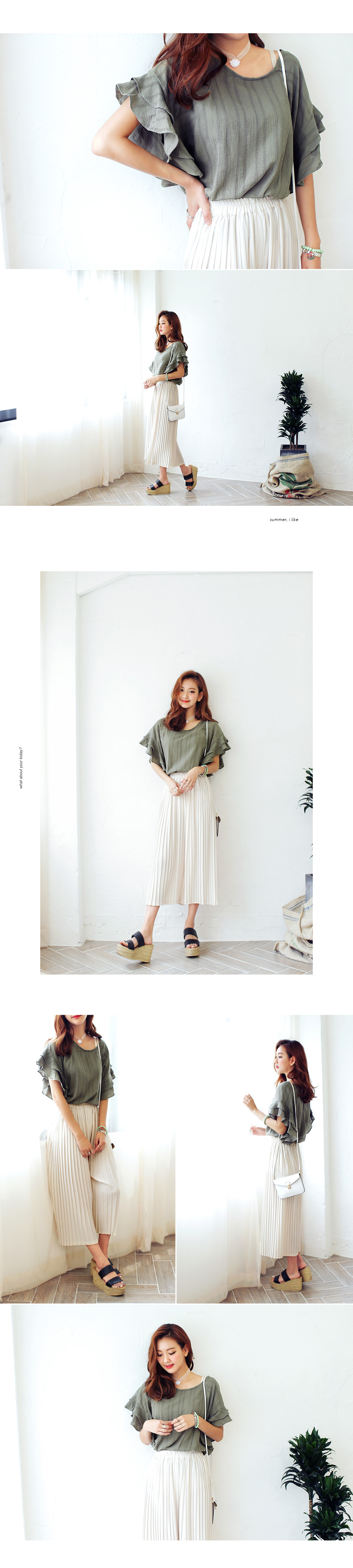 2ストラップウェッジヒールサンダル・全3色 | DHOLIC | 詳細画像9