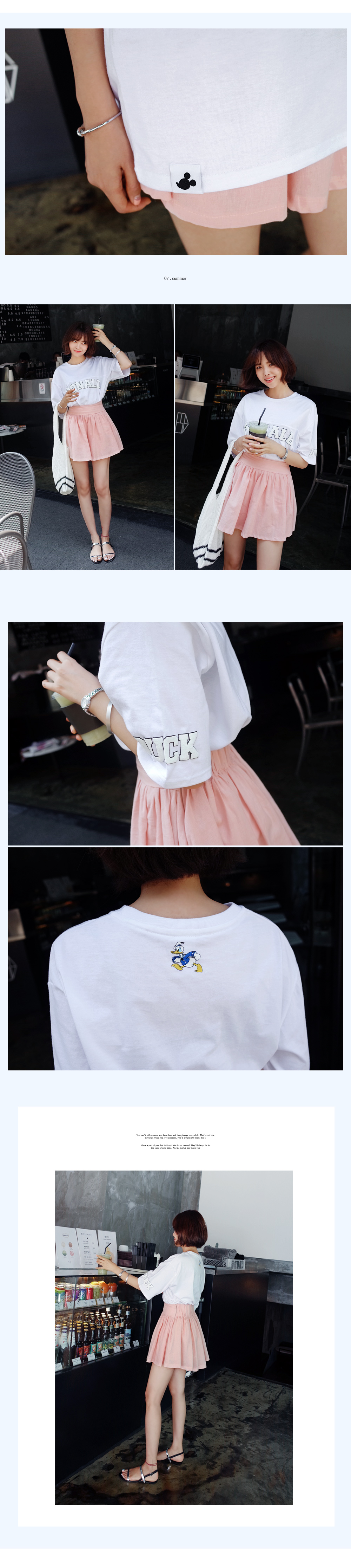 リネンハイウエストキュロットスカート・全2色 | DHOLIC | 詳細画像4