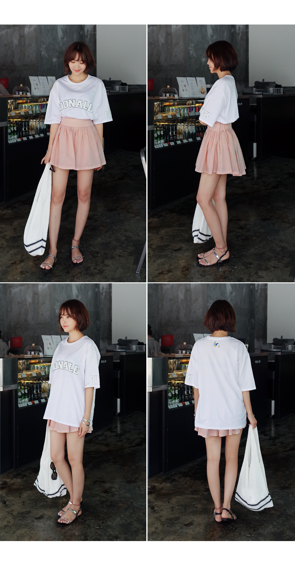 リネンハイウエストキュロットスカート・全2色 | DHOLIC | 詳細画像10