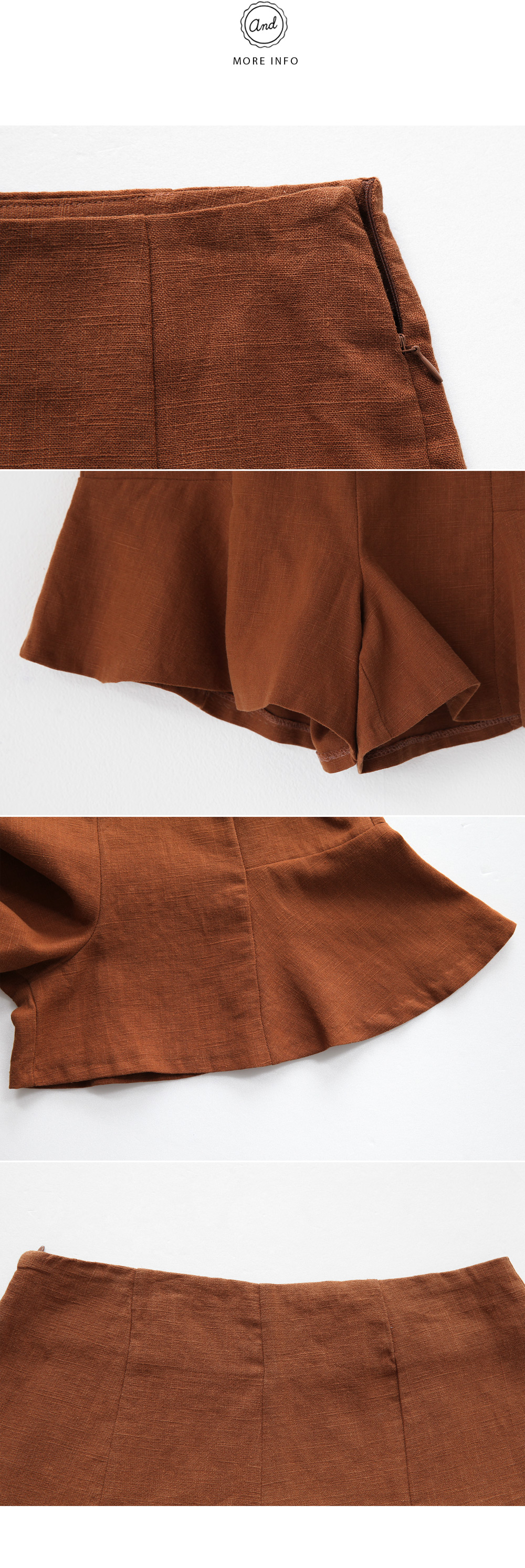 4colorsフレアショートパンツ・全4色 | DHOLIC | 詳細画像8