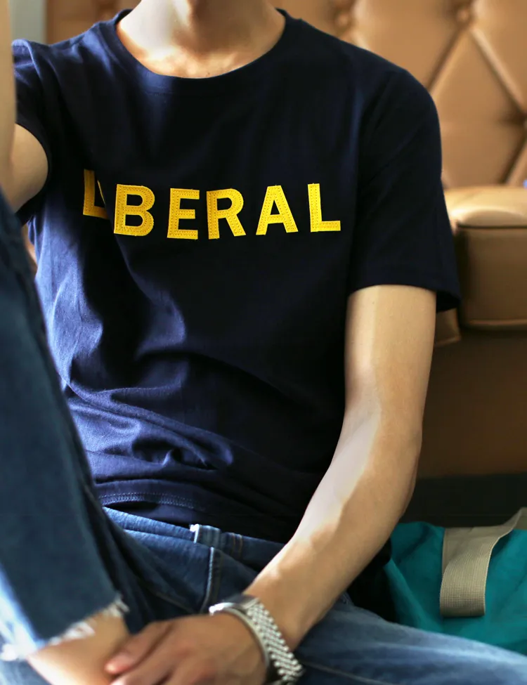 LIBERALロゴ半袖Tシャツ・全2色 | 詳細画像1