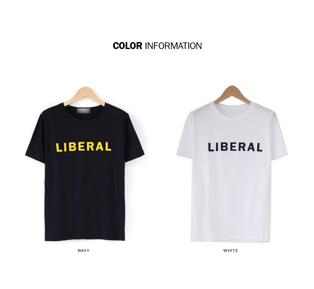 LIBERALロゴ半袖Tシャツ・全2色 | 詳細画像2