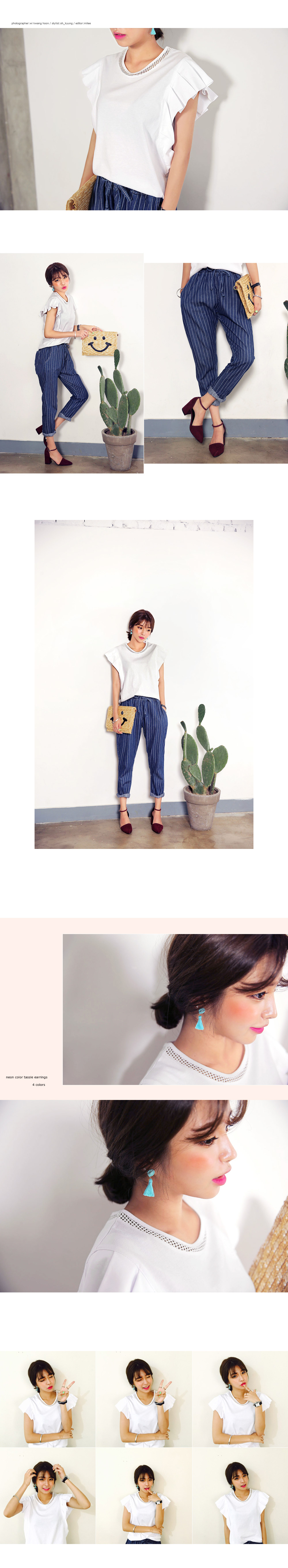 <font color=red><b>**雑誌Seventeen1月号 / EDIST.1月/他雑誌多数掲載！**</b></font>アンクルストラップポインテッドトゥミドルヒールシューズ・全3色 | DHOLIC | 詳細画像3